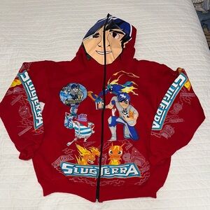 Slugterra Red Graphic Hoodie